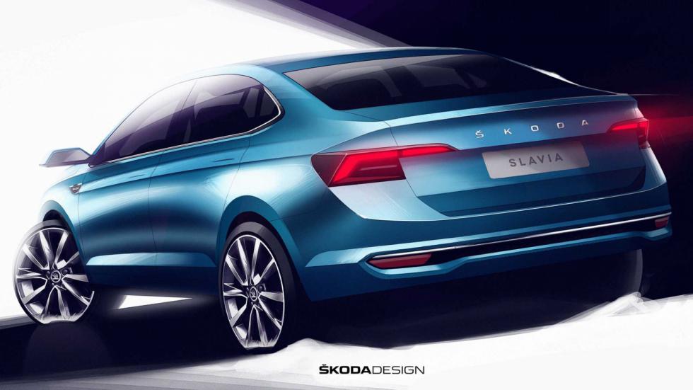 Με εσωτερικό α λα Fabia το νέο Skoda Slavia